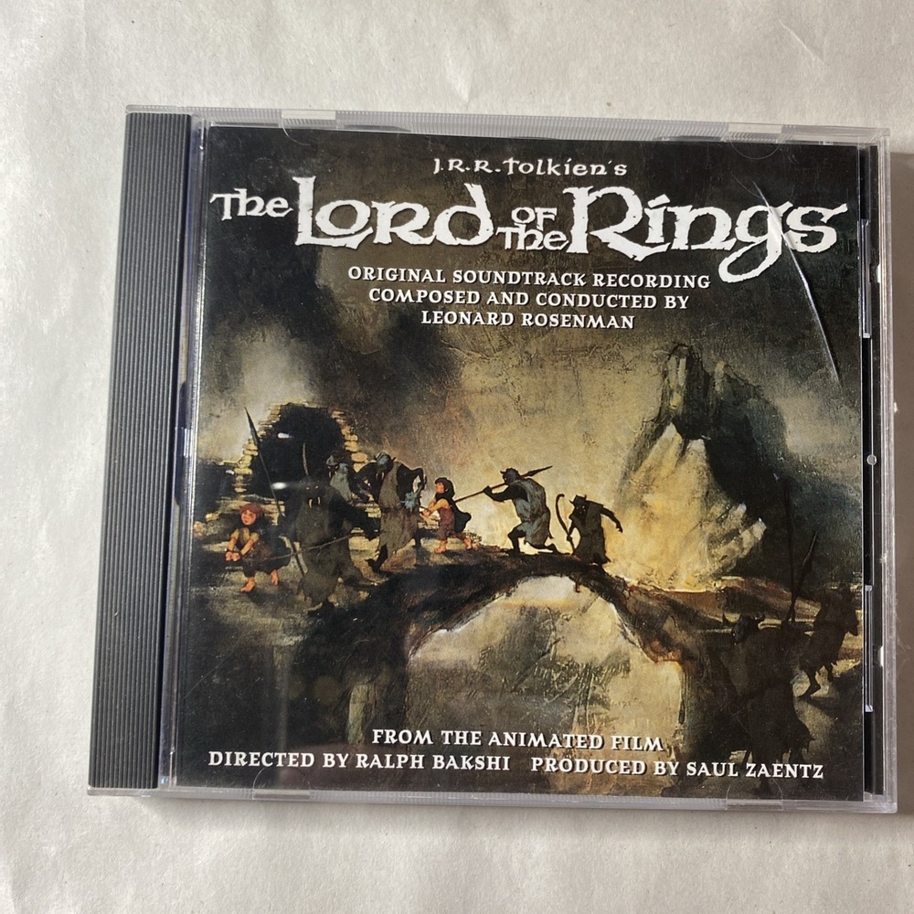 Leonard Rosenman: The Lord of The Rings 1978 Animated Film Soundtrack (CD, 2001)